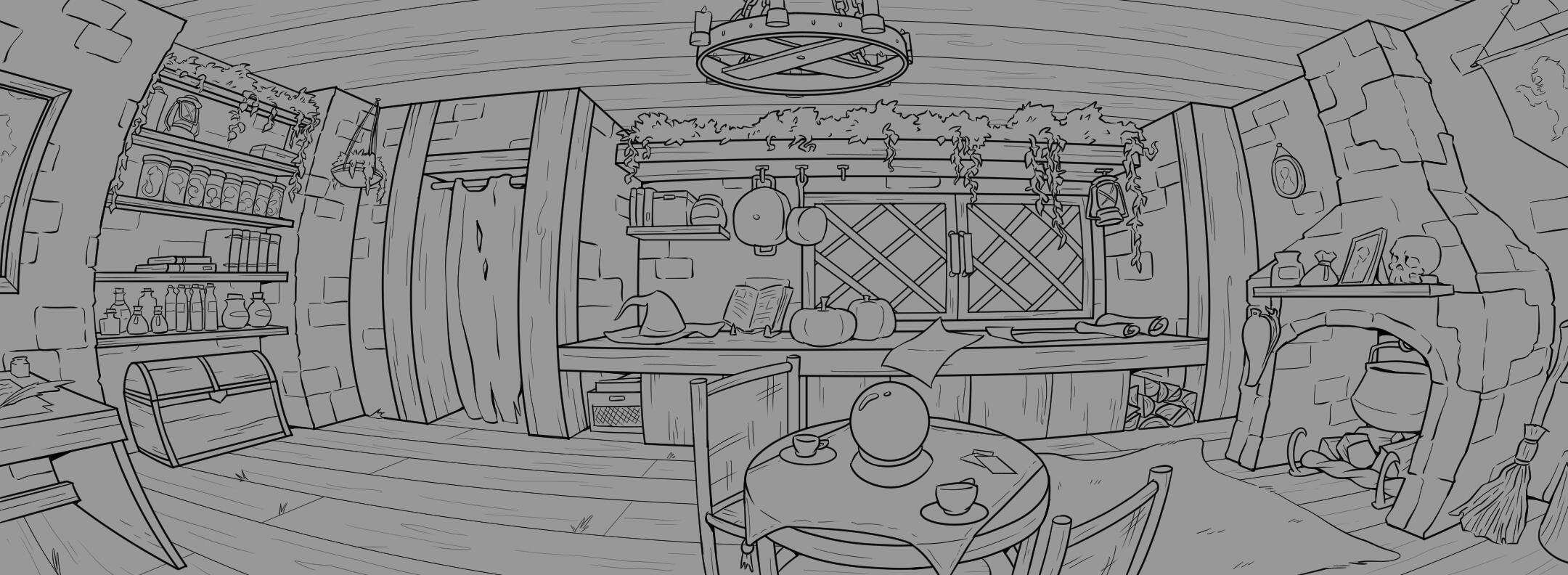 A Witch's Cottage