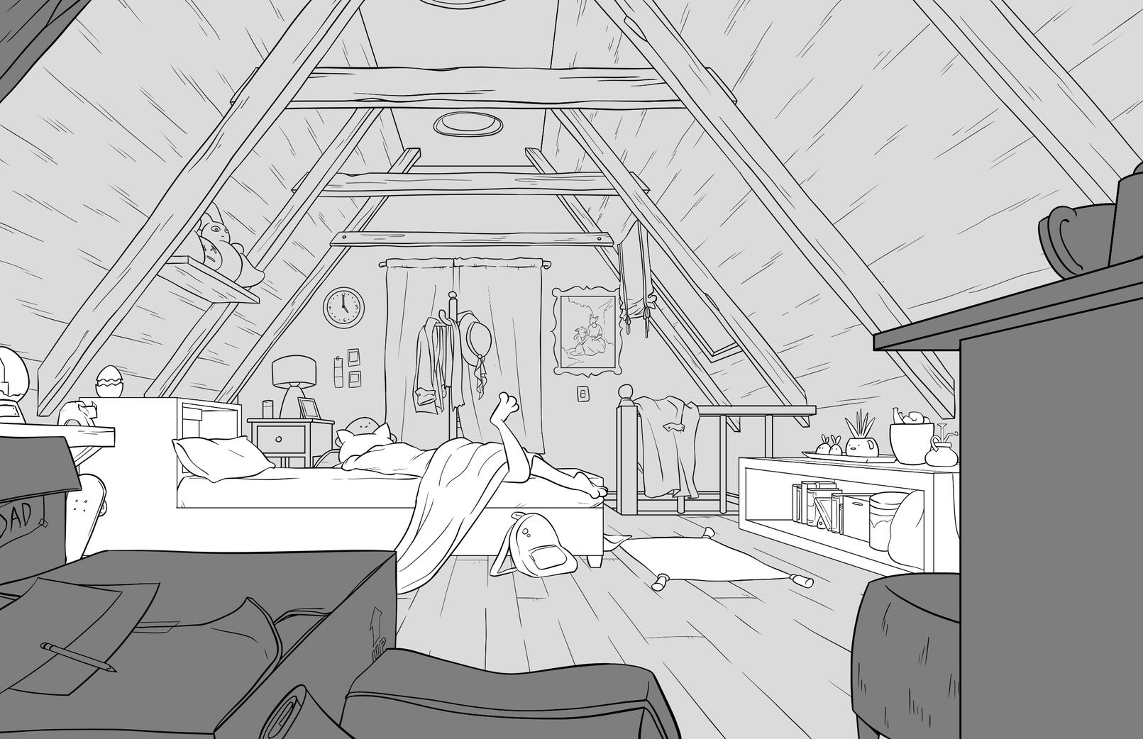 Attic Bedroom