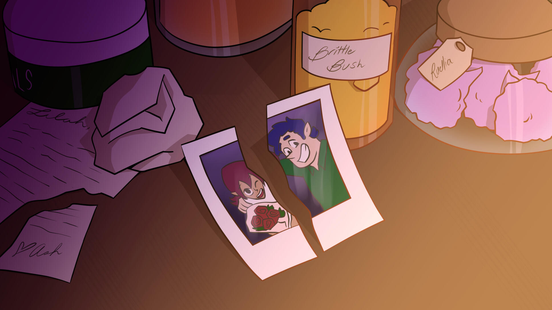 Desk Closeup