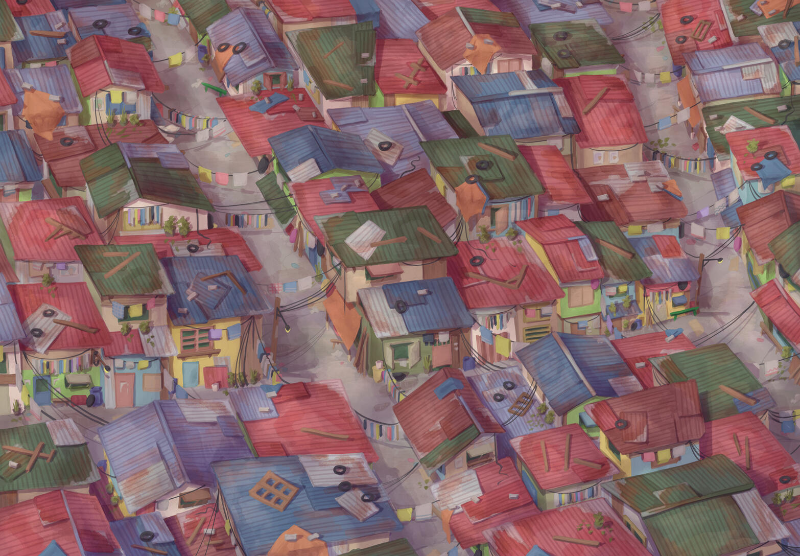 Barangay Makisig from the Sky