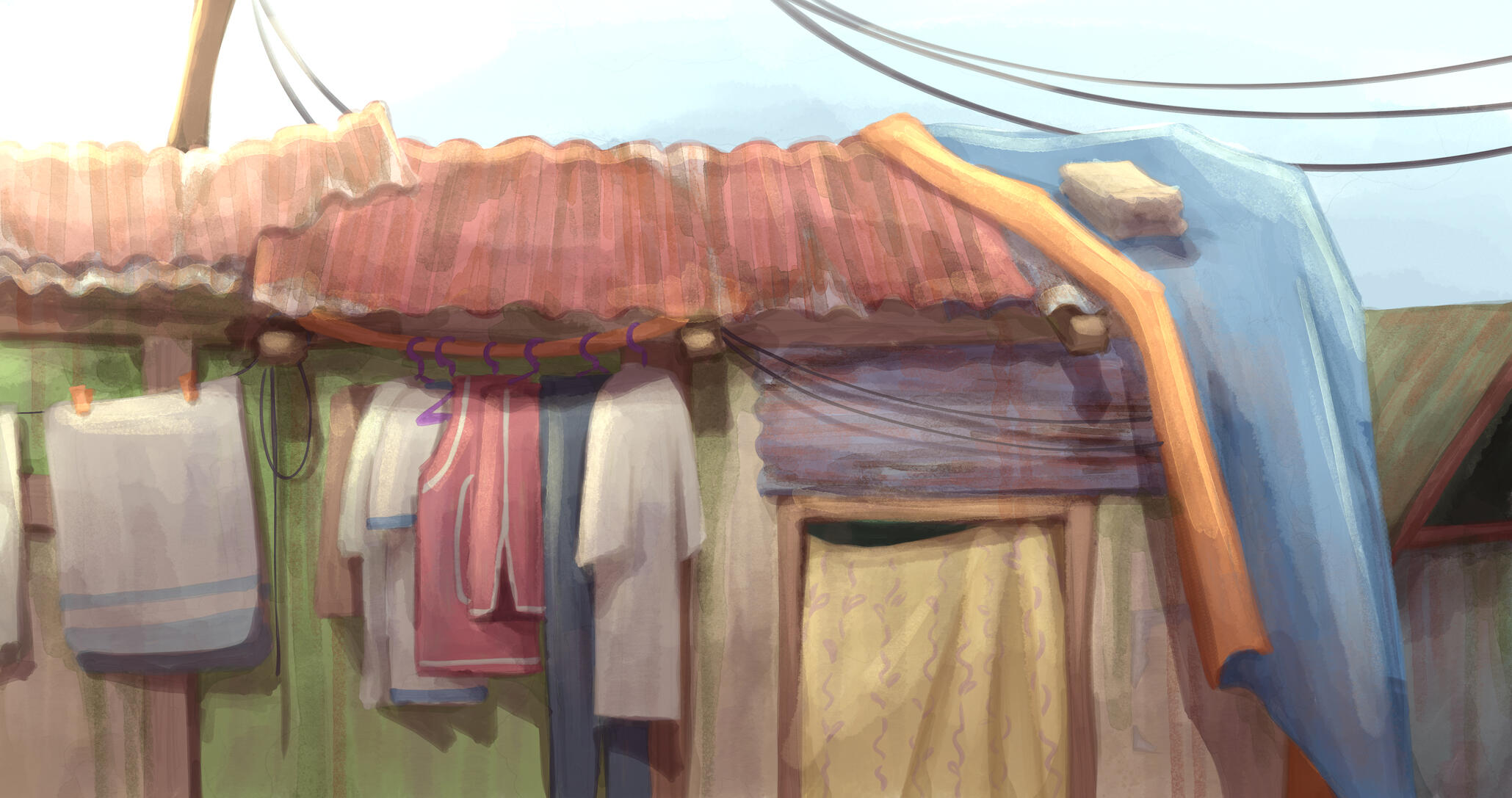 Neighbor's Roof (Day)